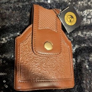 The Franklin Mint Flask Leather Case.